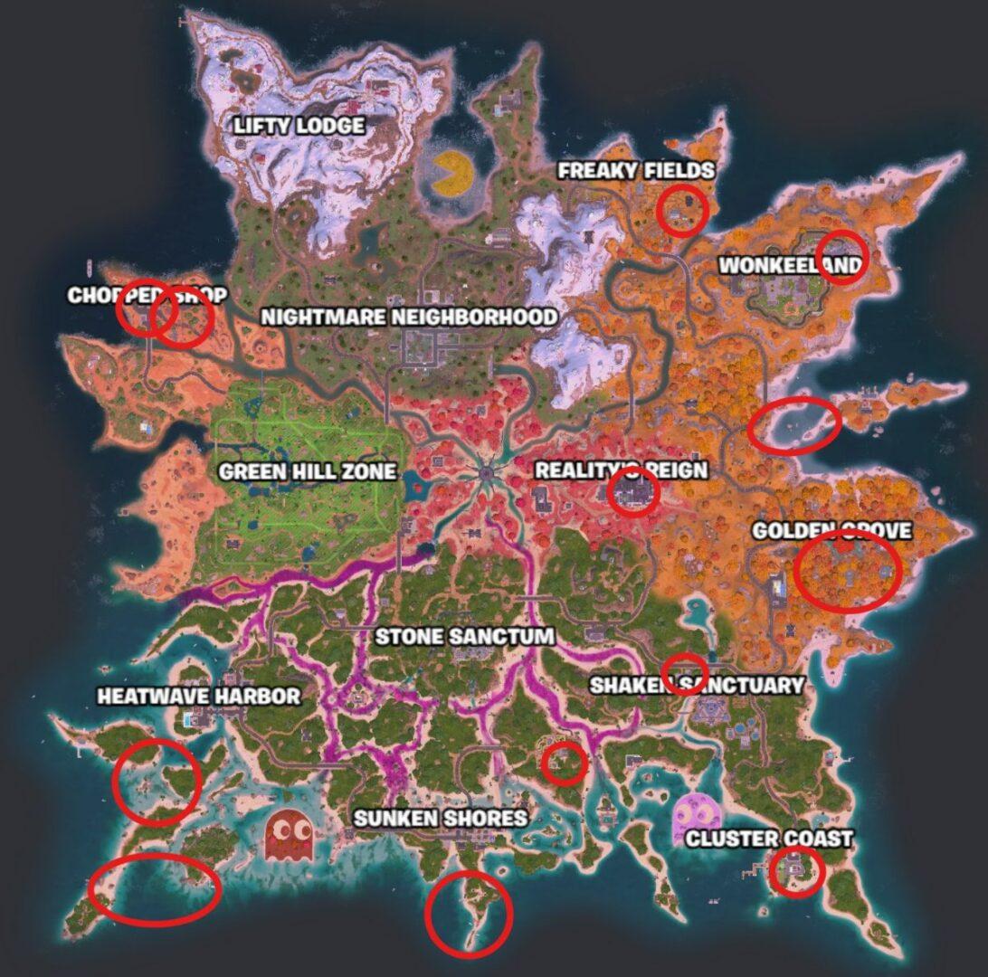 Flusher Locations Fortnite