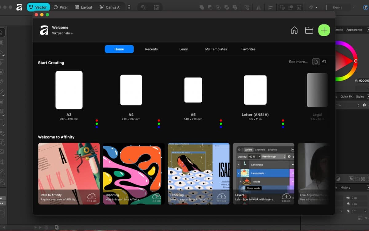 Affinity by Canva