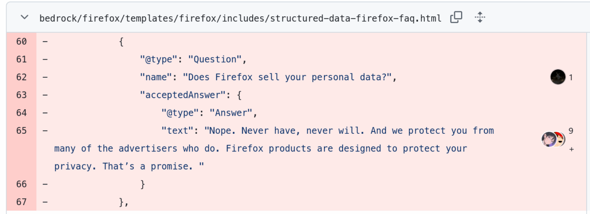 FireFox privacy diff 2x