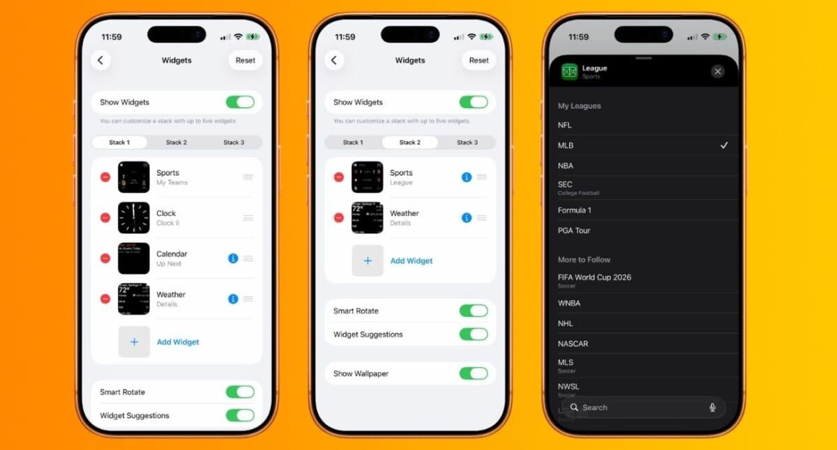 Set up Sport widget on CarPlay