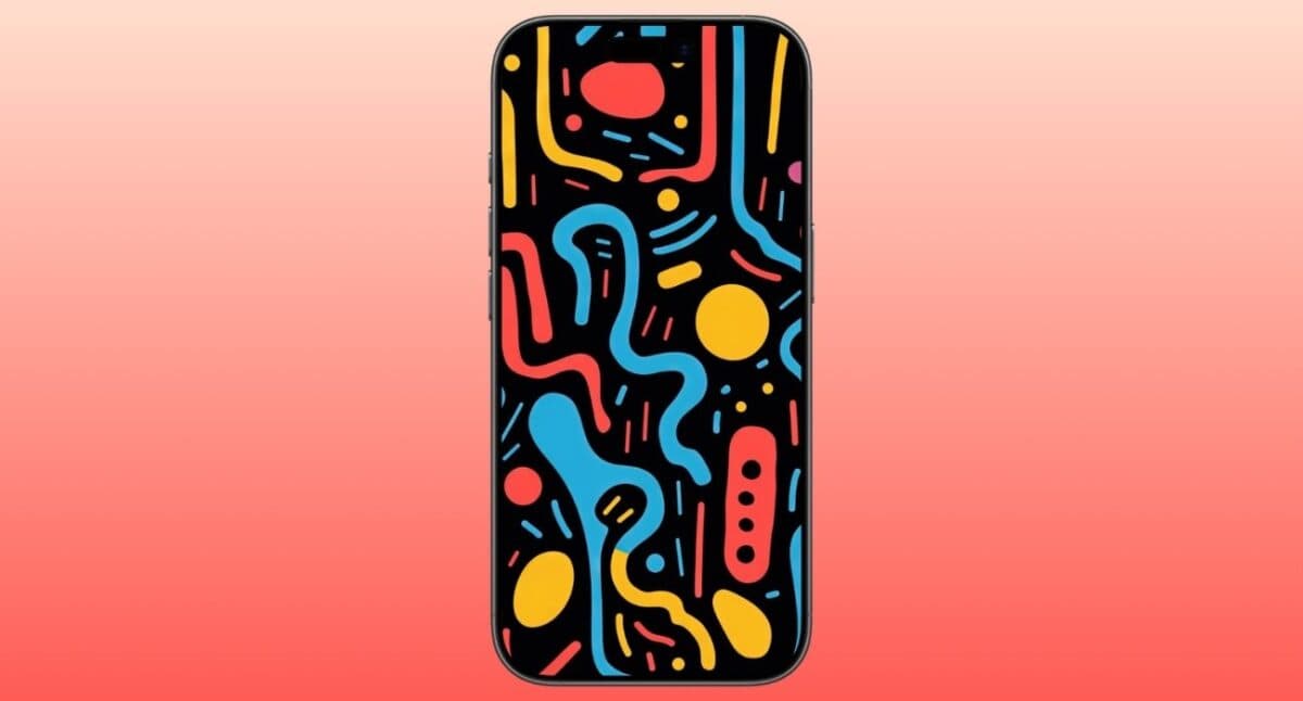 Fun abstract Memphis pattern