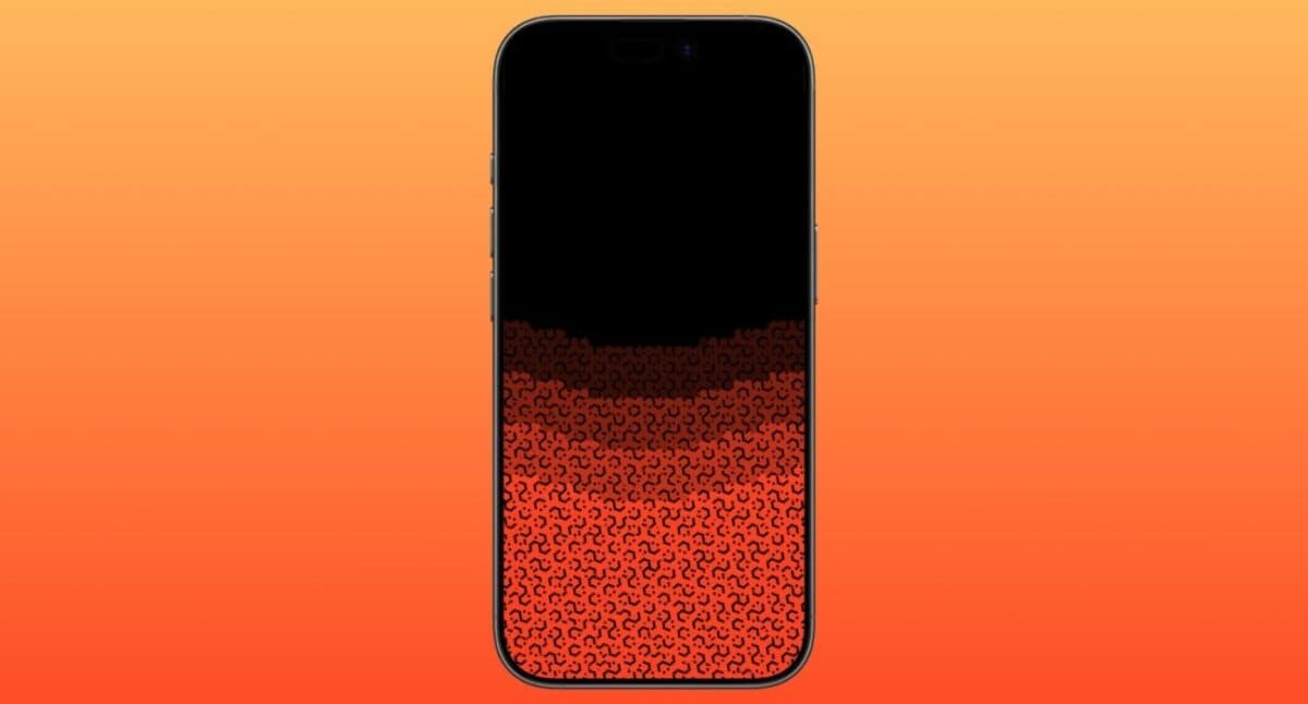 Retro speckled fade patterns
