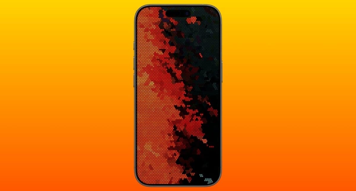 Volcanic hex grid patterns