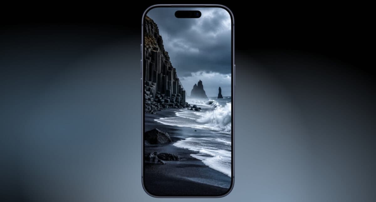 Black sand storm