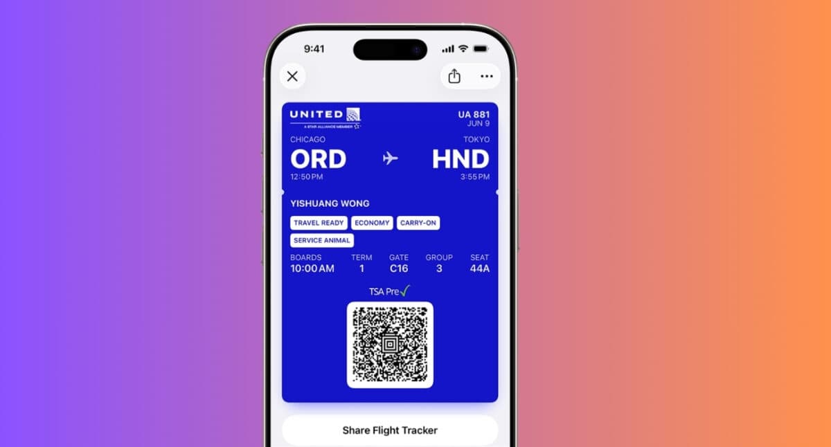 Boarding passes and event tickets