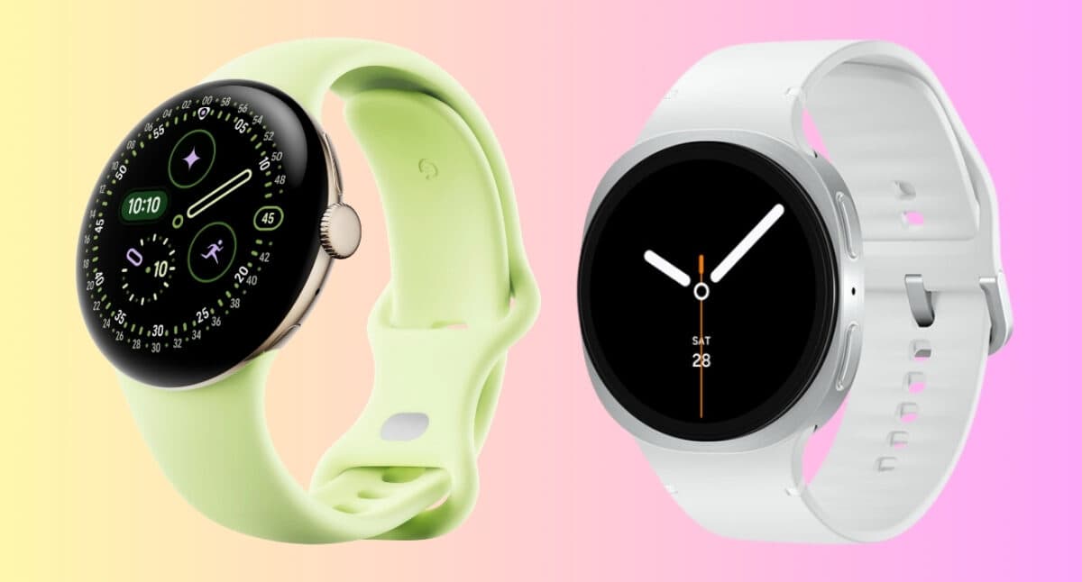 Design and comfort Pixel Watch 4 vs Galaxy Watch 8