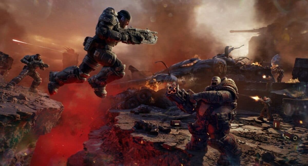 Marcus fenix combat gears of war e day