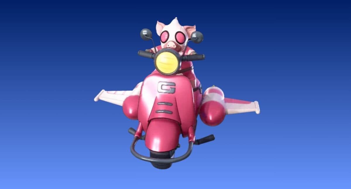 Pig gwen scooter glider fortnite