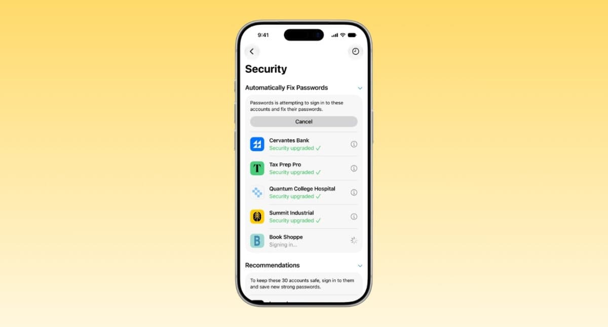 Safari gets smarter password management