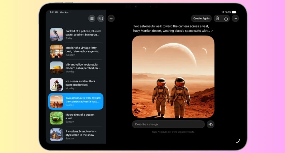 Visual Intelligence comes to iPad