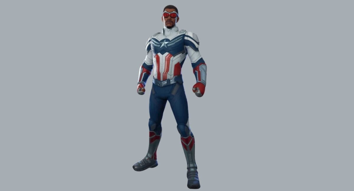 Captain America Sam Wilson in Fortnite