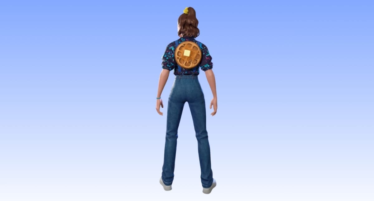 Waffle Extravaganza back bling