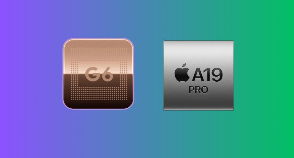 Tensor G6 vs. A19 Pro