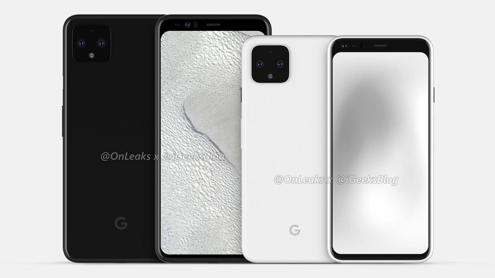 Google Pixel 4 Leaks: Exclusive 360 Renders