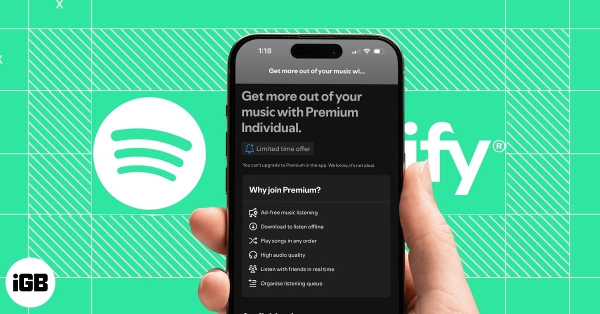 How to Subscribe to Spotify Premium on iPhone, iPad, and Mac