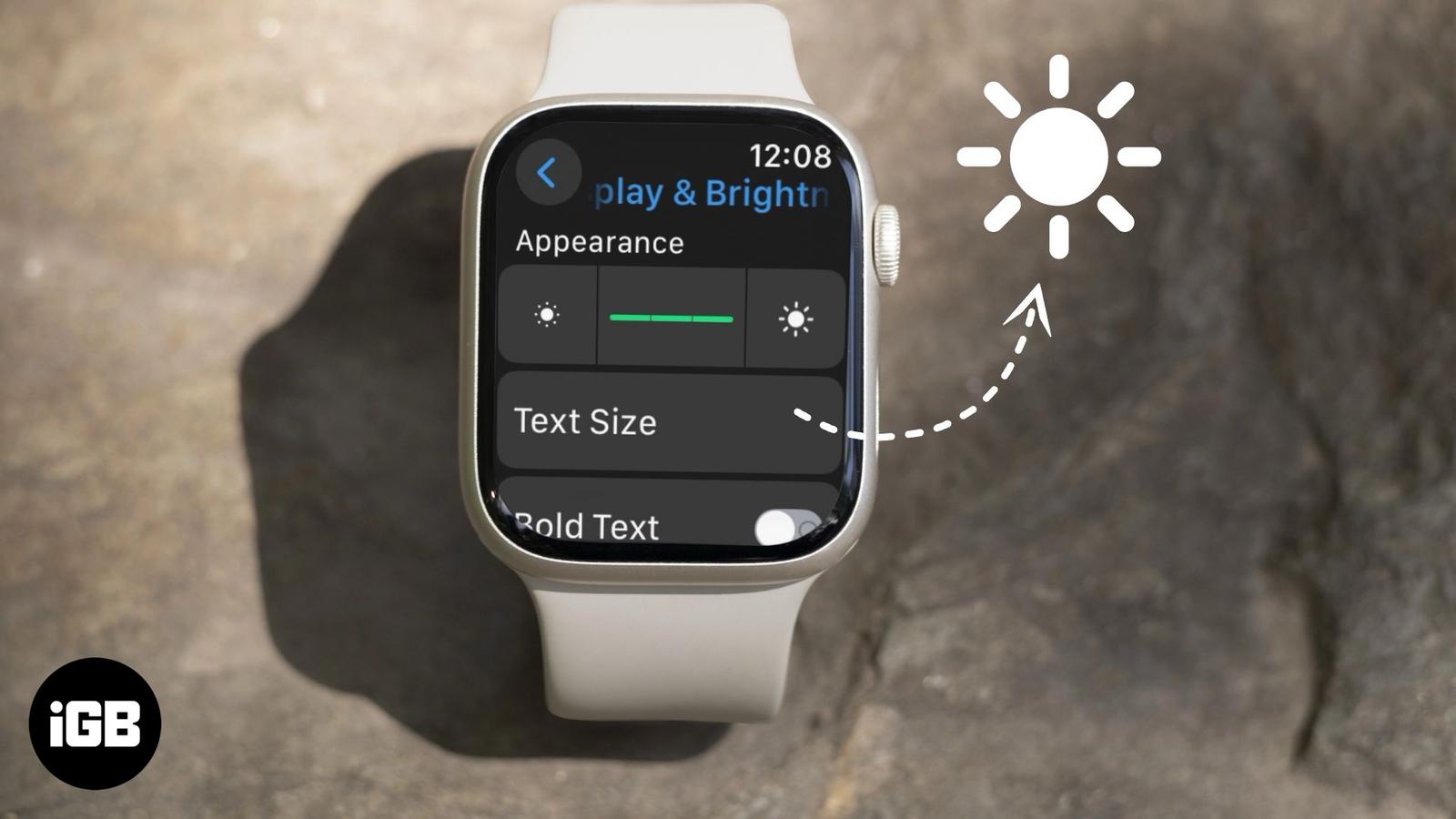 How to increase Apple Watch screen brightness