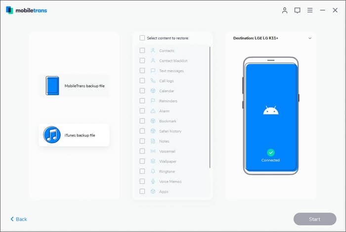 Connect Your Mobile with MobileTrans