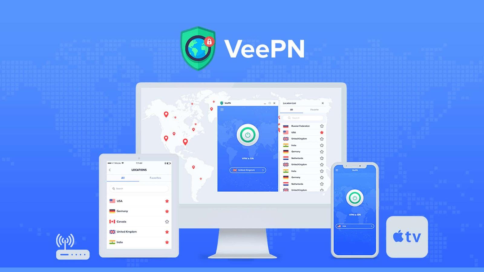 VPN Master iPhone and iPad App by VeePN