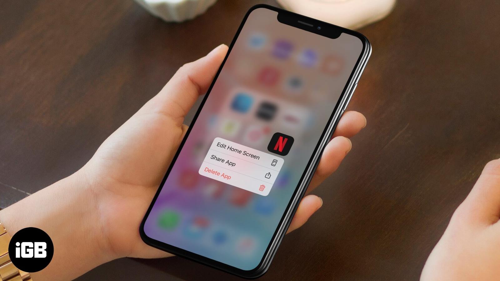 10 Ways to fix Netflix app not working on iPhone or iPad