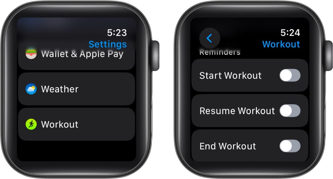 Disable Automatic Workouts on Apple Watch.