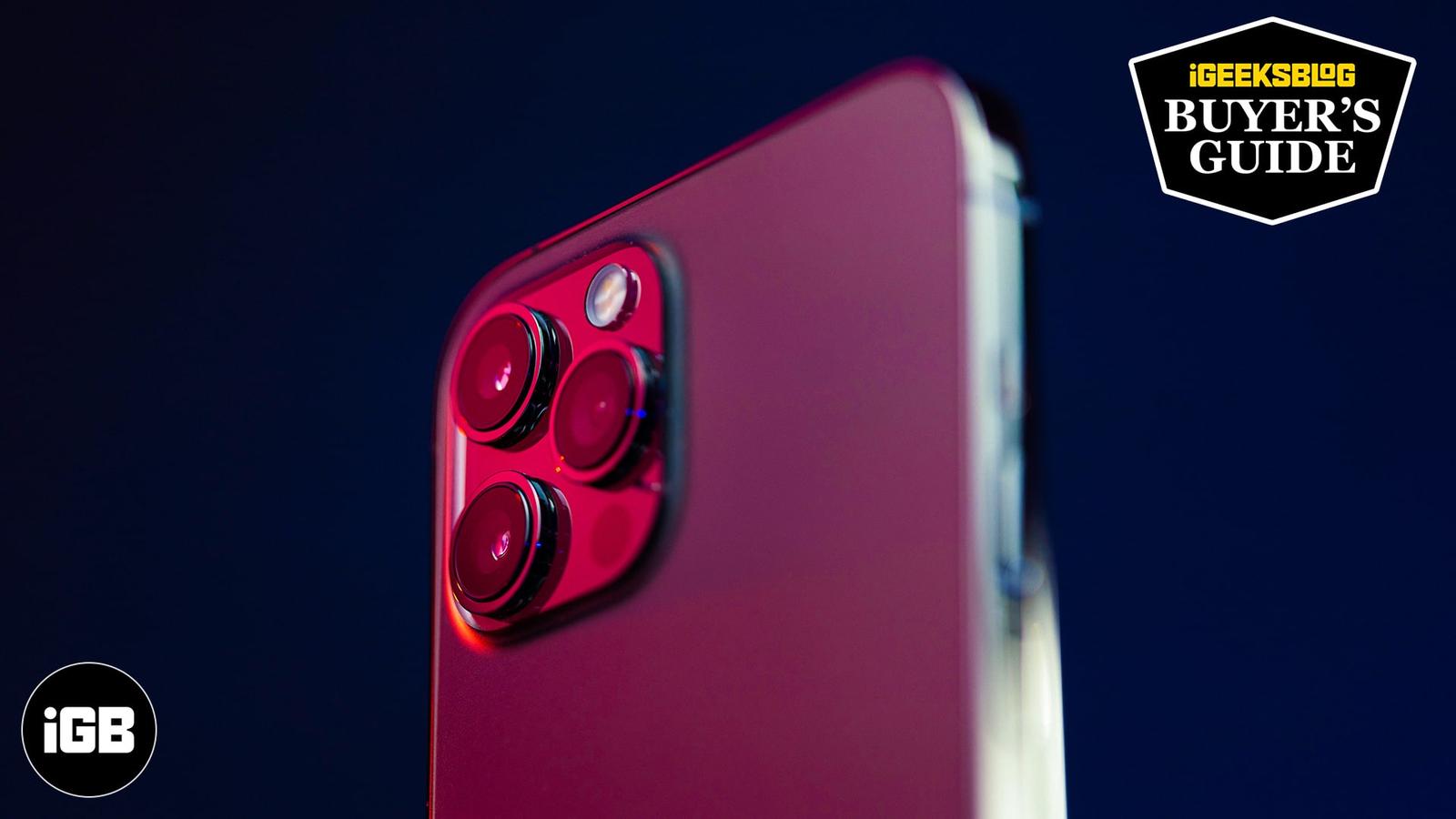Best iPhone 12 pro max camera protector