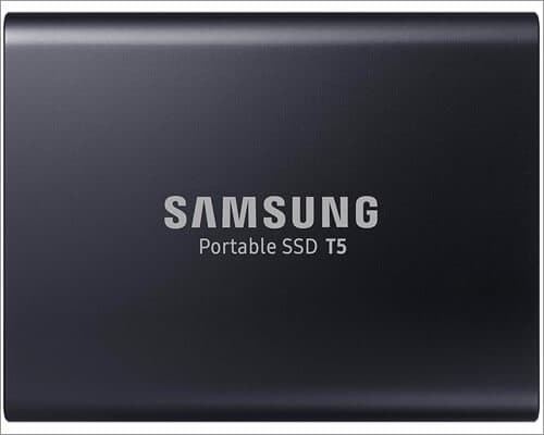 Samsung T5 External SSD for Mac