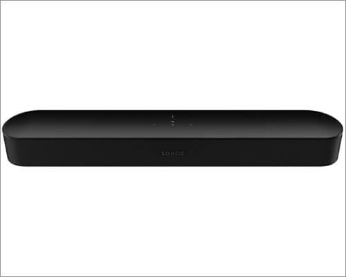 sonos beam smart tv sound bar with airplay 2 support