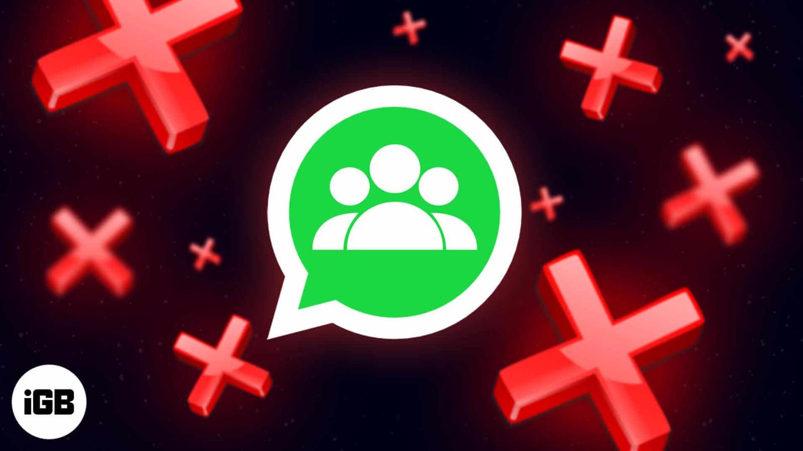 How to delete a WhatsApp group on your iPhone or Android