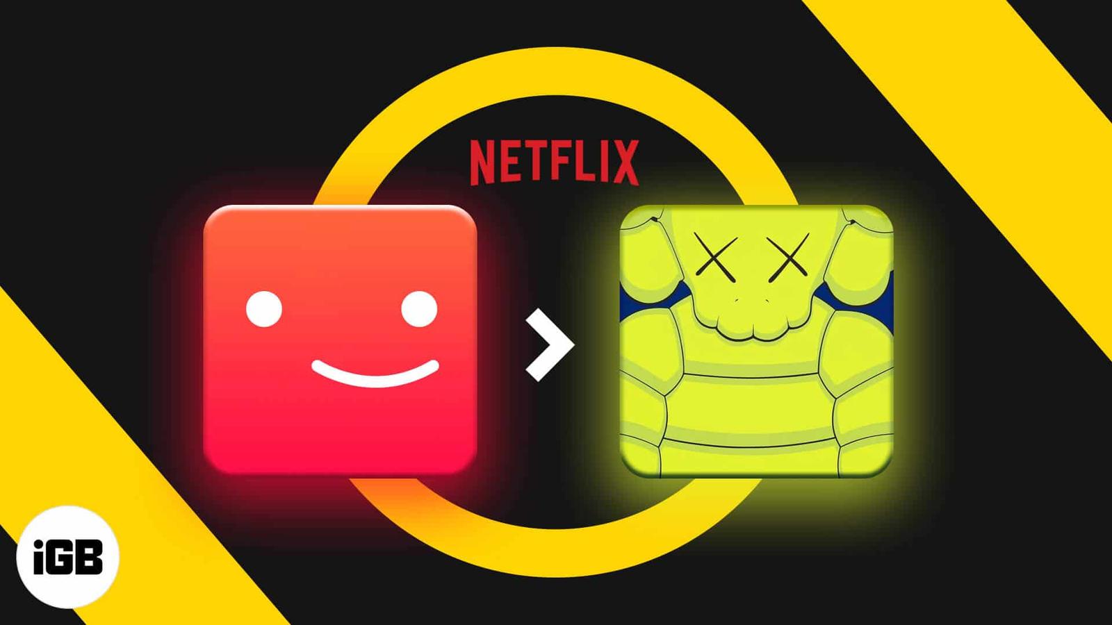 How to change your Netflix profile picture on iPhone