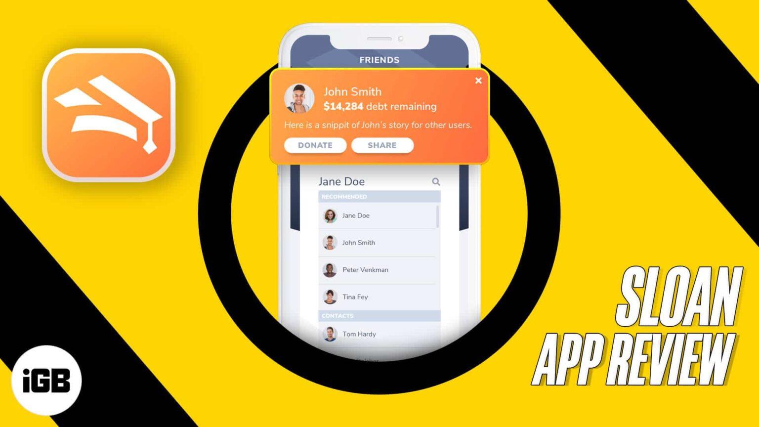 Sloan #1 Student loan app review: Student loan solution