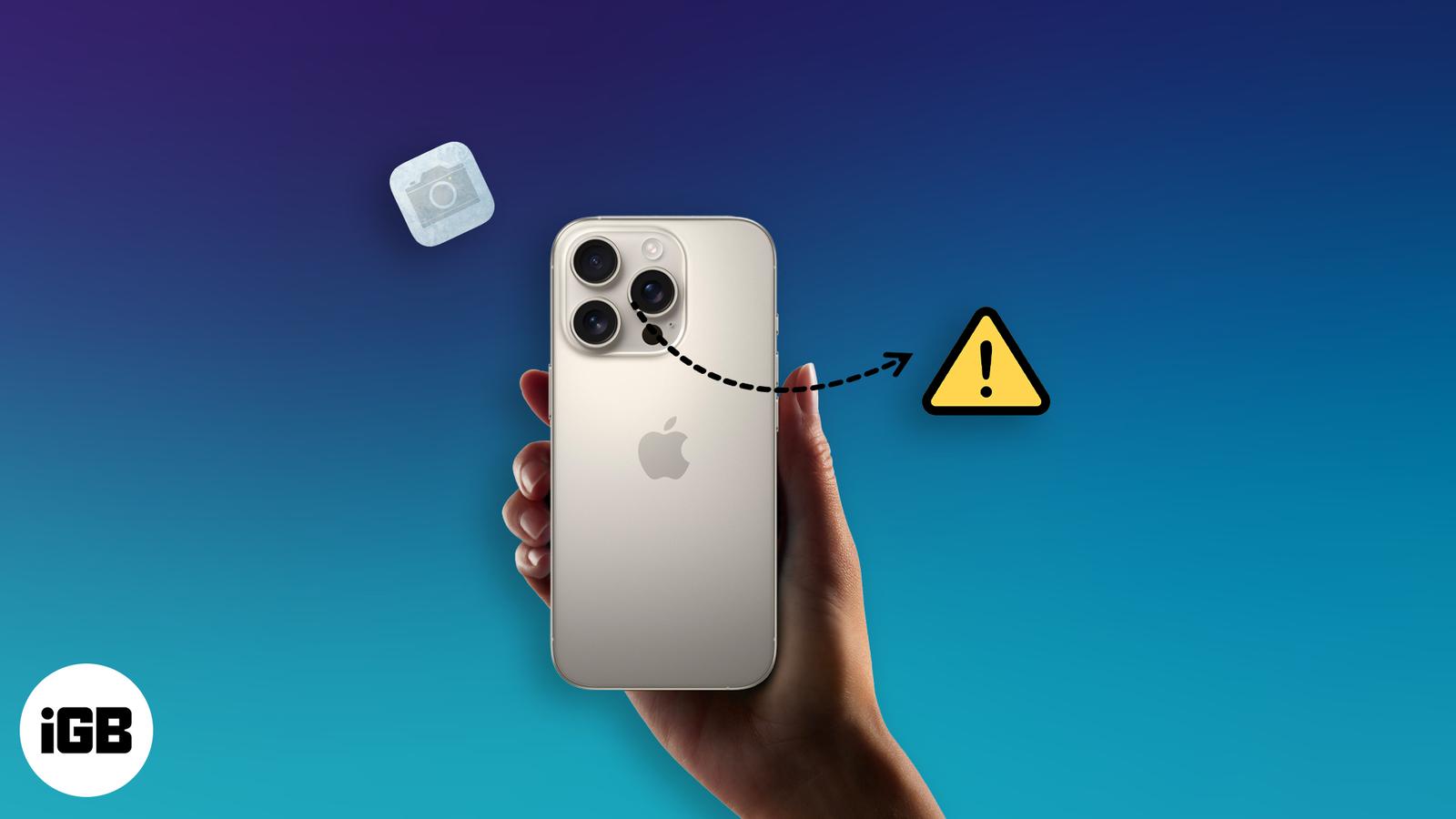 iPhone Camera Freezing or Not Working? Here’s How to Fix It Fast