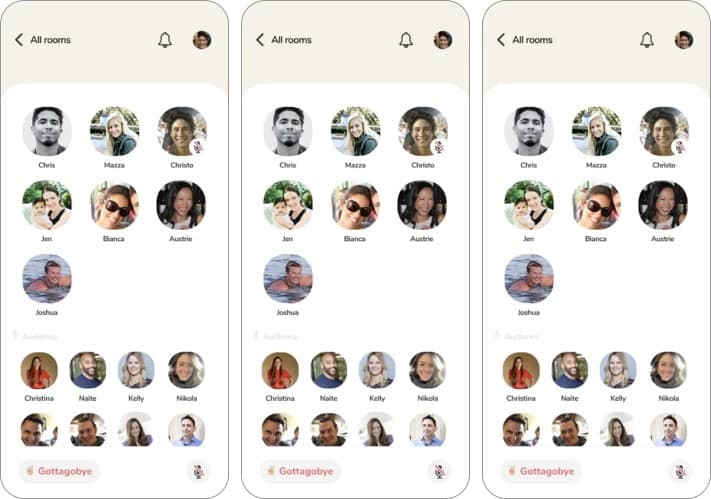 Clubhouse app screenshot