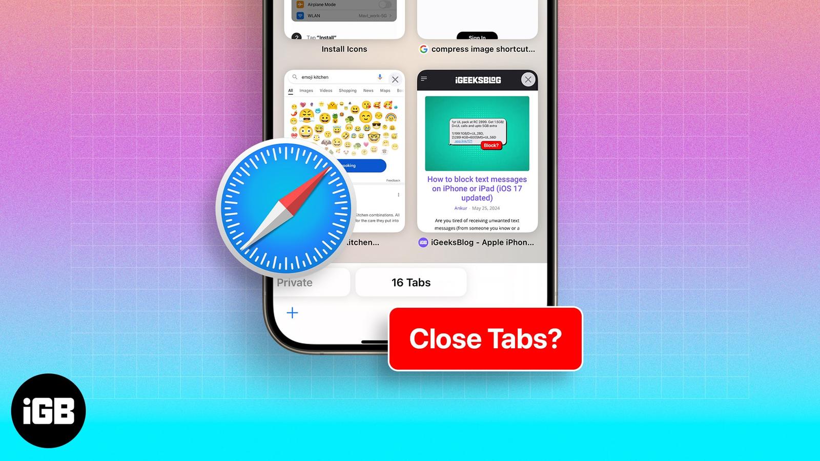 How to Close All Tabs in Safari on iPhone and iPad at Once