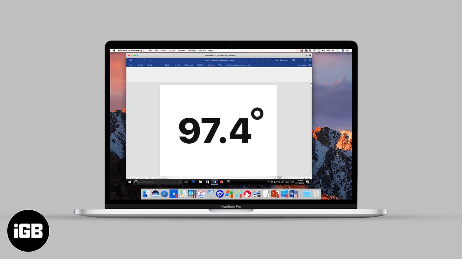 How to type degree (°) symbol on Mac