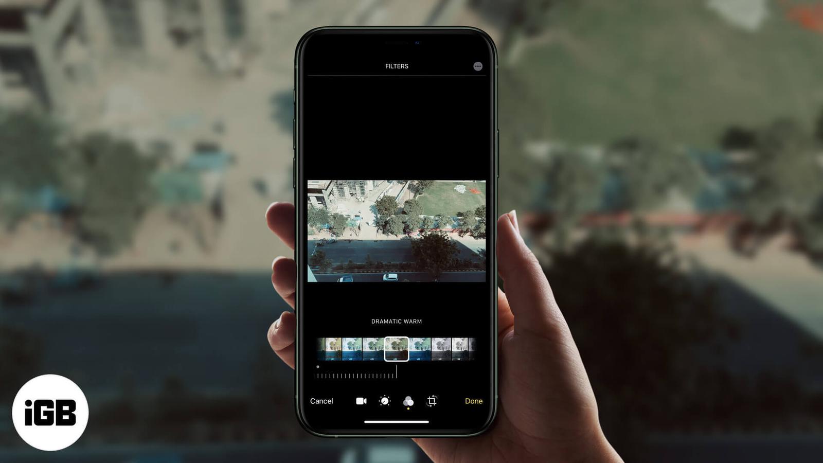 How to add filters to video on iPhone or iPad
