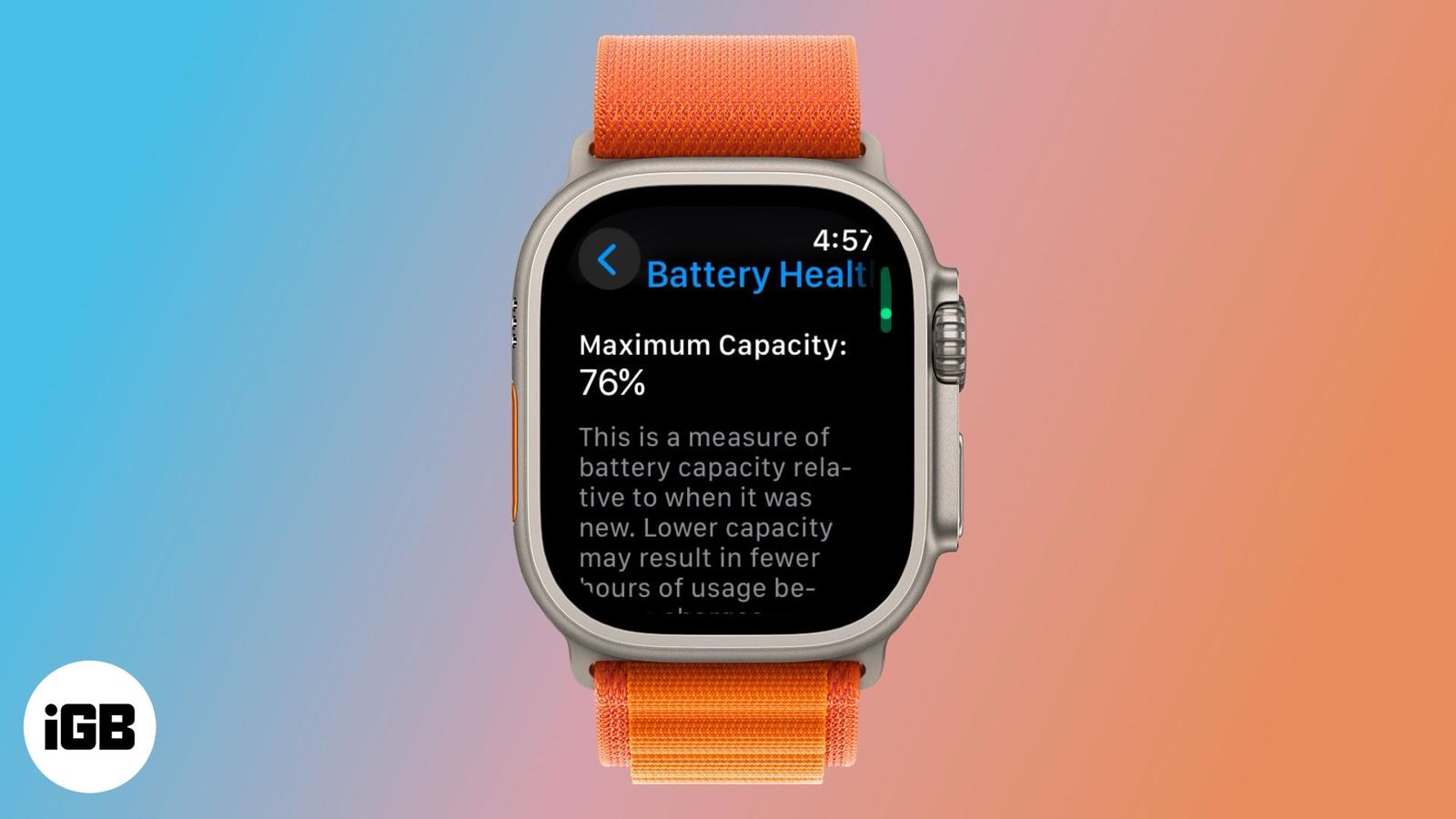 How to check your Apple Watch battery health and when to replace it