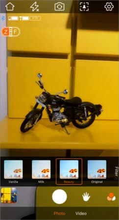 Photos and videos are stored on camera roll in hohem isteady v2 243x450 1