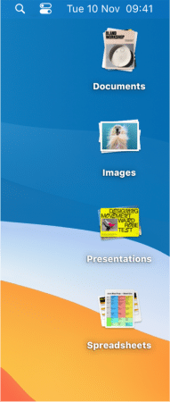 Stack desktop icons to be more productive on a Mac