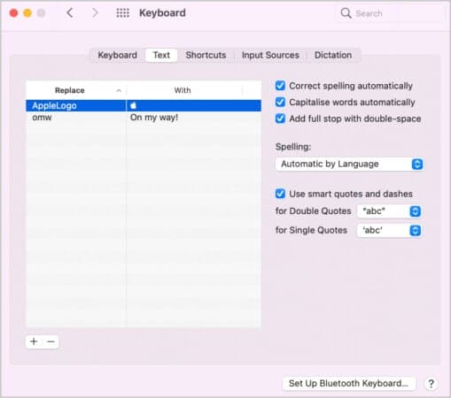 Use Text Replacements to Type Faster on Mac