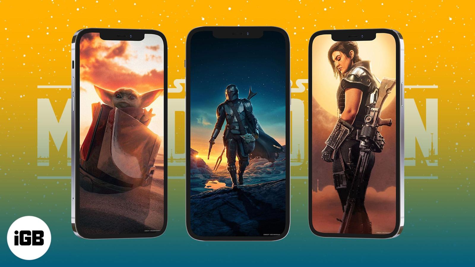 Best The Mandalorian iPhone wallpapers