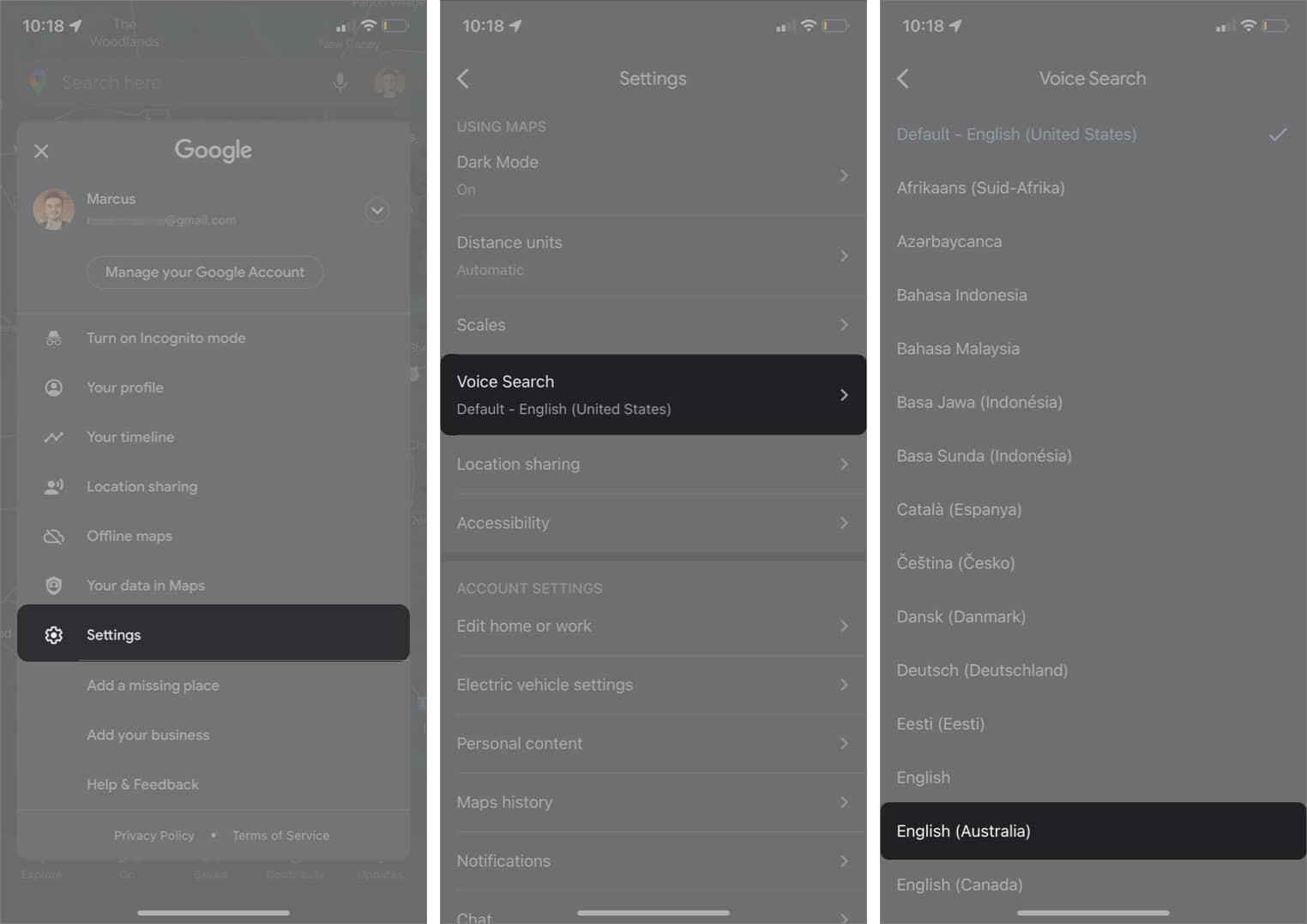 How to Change the Voice on Google Maps