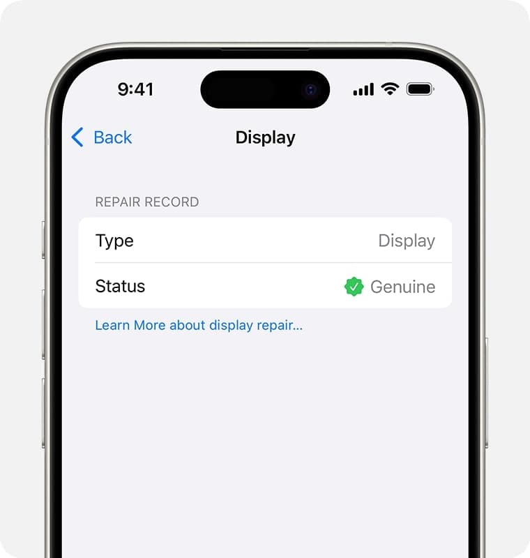 What Genuine Apple Part Means