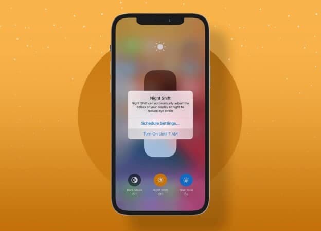 Apple Night Shift Mode