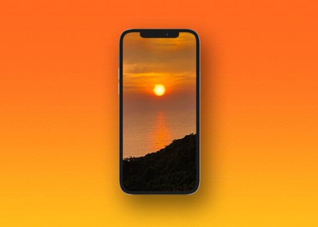 Retrospective sunset wallpaper