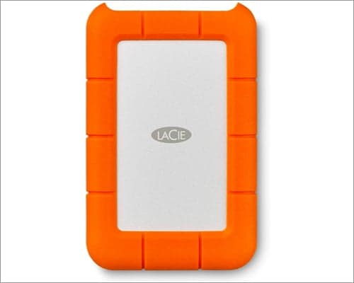 LaCie Rugged USB-C 4TB External Hard Drive Portable HDD