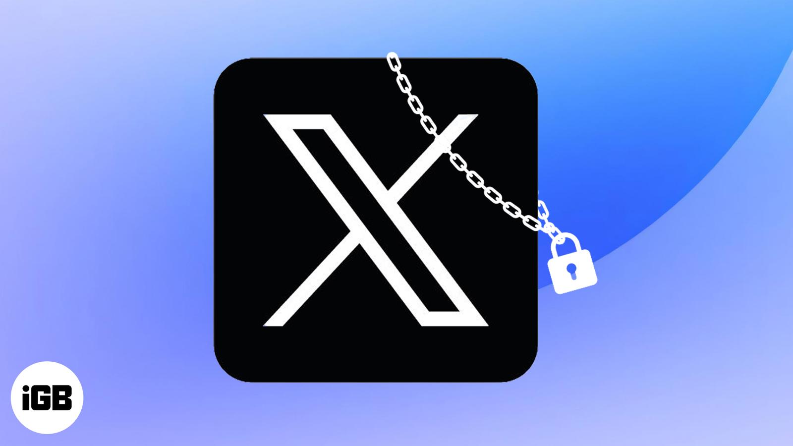 How to Make Your X (Twitter) Account Private on iPhone and iPad
