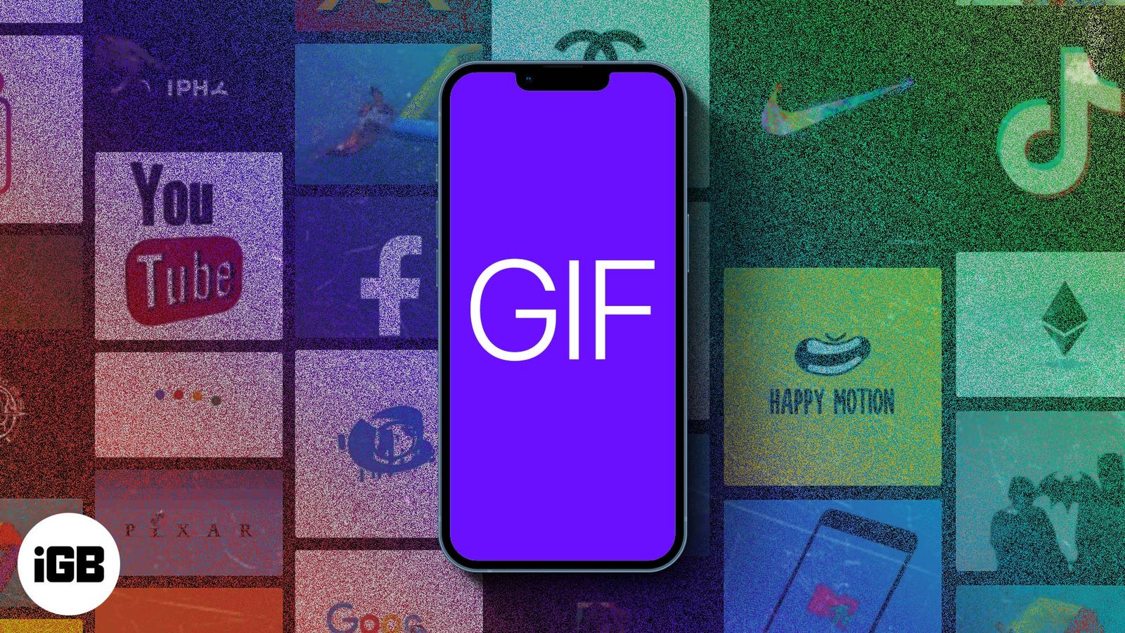 How to make a gif on iPhone and iPad
