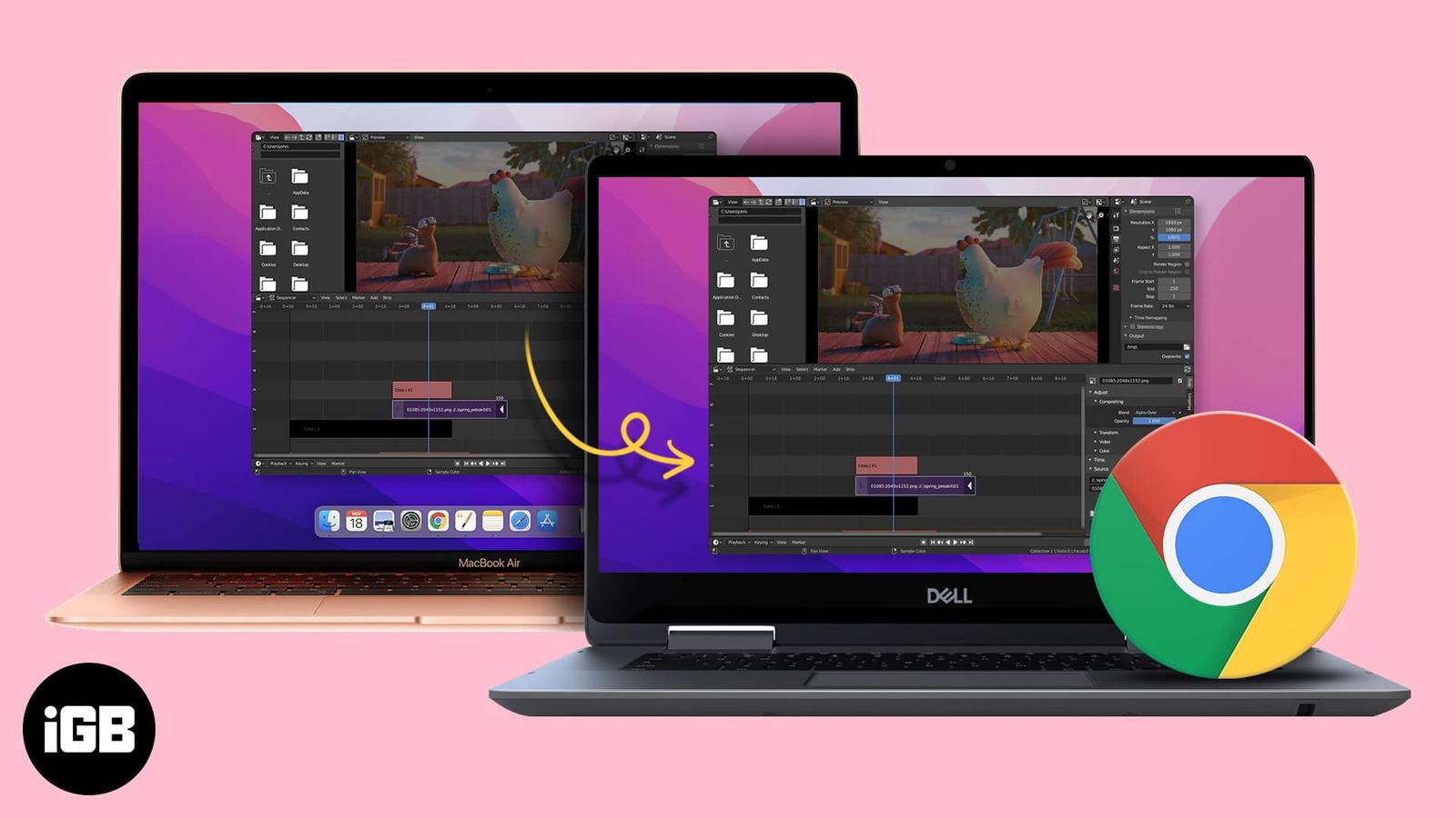 How to use Chromebook as Mac monitor