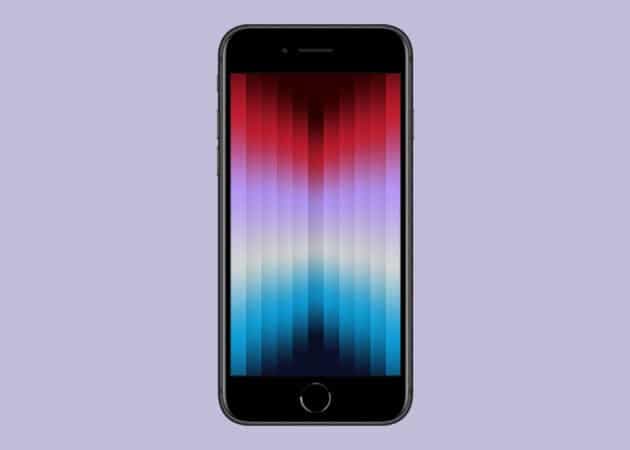 Product RED iPhone SE 3 wallpaper