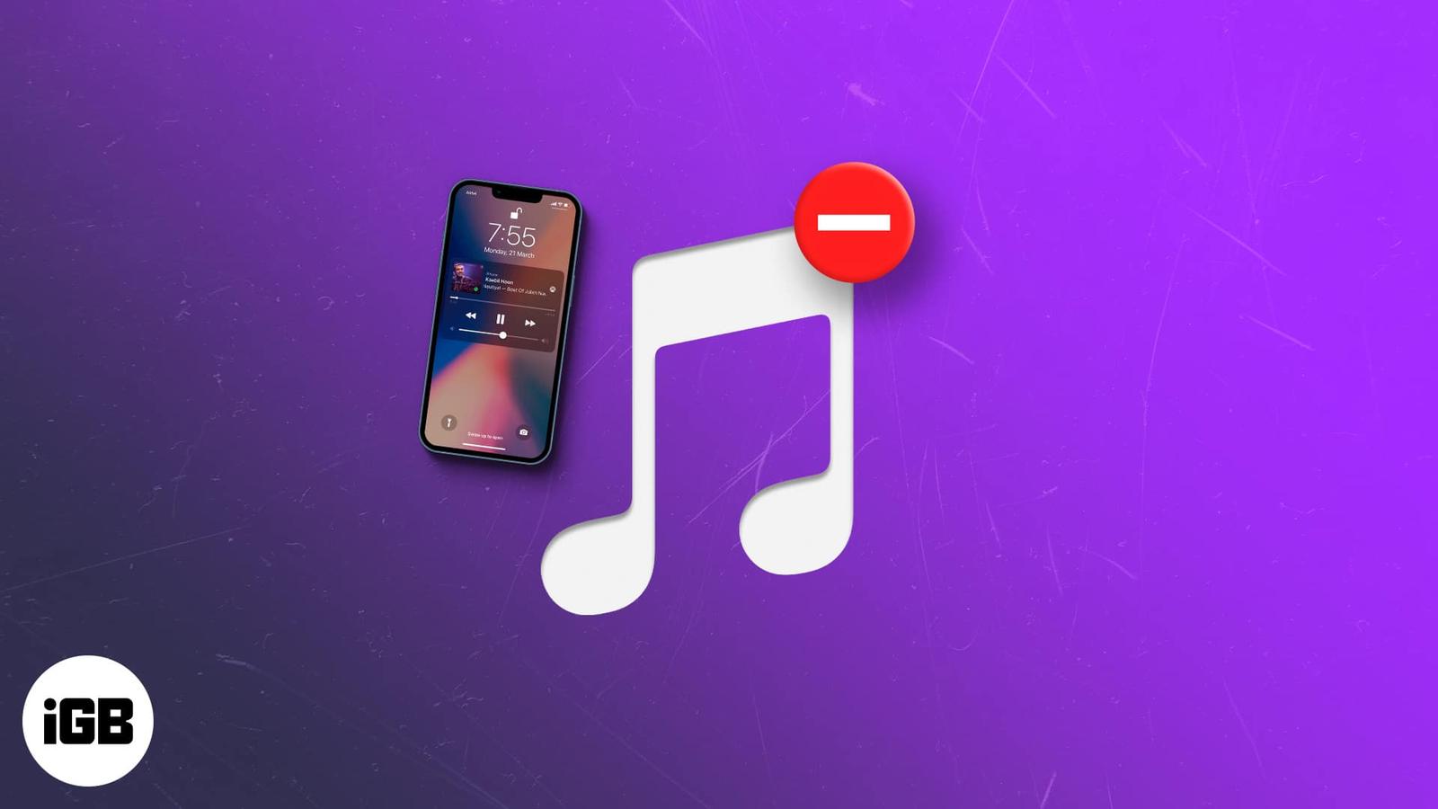 How to remove music player from iPhone lock screen